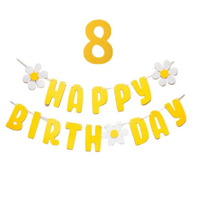 Százszorszép léggömb Boldog születésnapot