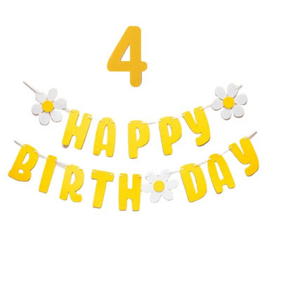 Százszorszép léggömb Boldog születésnapot