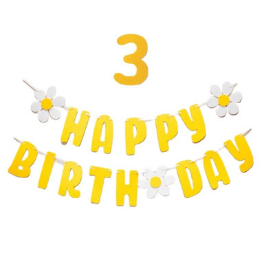 Százszorszép léggömb Boldog születésnapot