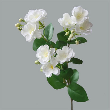 Γιασεμί Τεχνητά Λουλούδια Μεταξωτό Λευκό Μικρό Floral Χριστουγεννιάτικο Διακόσμηση Γραφείου Γραφείου Γάμου Υλικά Φωτογραφικά στηρίγματα