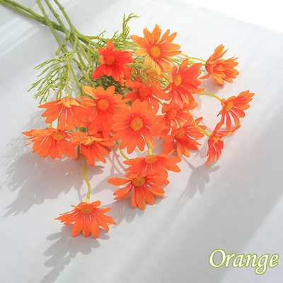 1 vnt. modeliavimas Afrikos ramunėlių šilko dirbtinių gėlių kambario puošmena gėlių vestuvių namų dekoracijos nuotraukų rekvizitai