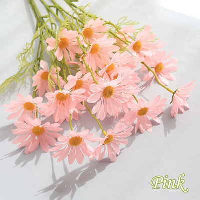 1 vnt. modeliavimas Afrikos ramunėlių šilko dirbtinių gėlių kambario puošmena gėlių vestuvių namų dekoracijos nuotraukų rekvizitai