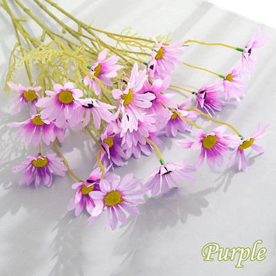 1 vnt. modeliavimas Afrikos ramunėlių šilko dirbtinių gėlių kambario puošmena gėlių vestuvių namų dekoracijos nuotraukų rekvizitai