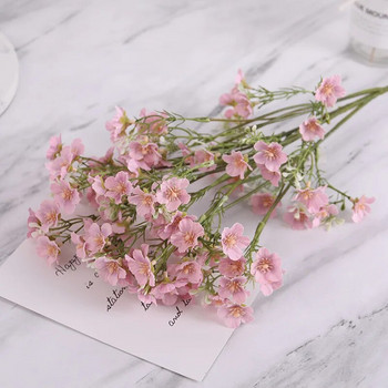 64cm Τεχνητό Λουλούδι Γυψόφιλα Γάμου Ψεύτικα λουλούδια Ins Στολίδια για το σπίτι Ανθοσυνθέσεις Μεταξωτά λουλούδια