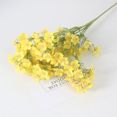 64 cm Mesterséges Gypsophila esküvői virág Hamis virágok lakberendezési díszek virágkötészeti selyem virágok