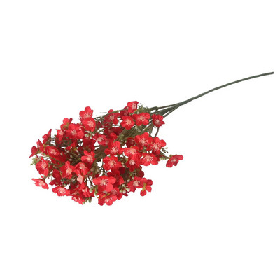 64 cm Mesterséges Gypsophila esküvői virág Hamis virágok lakberendezési díszek virágkötészeti selyem virágok