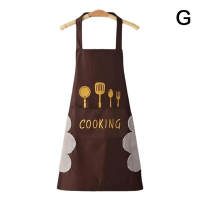 Kuhinjska pregača za kuhanje za brisanje ruku Muškarci Žene Kombinezoni do struka otporni na ulje Pregača Vodootporna krpa za kavu za kućanstvo Moda za odrasle