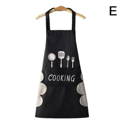 Kuhinjska pregača za kuhanje za brisanje ruku Muškarci Žene Kombinezoni do struka otporni na ulje Pregača Vodootporna krpa za kavu za kućanstvo Moda za odrasle