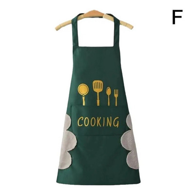 Kuhinjska pregača za kuhanje za brisanje ruku Muškarci Žene Kombinezoni do struka otporni na ulje Pregača Vodootporna krpa za kavu za kućanstvo Moda za odrasle