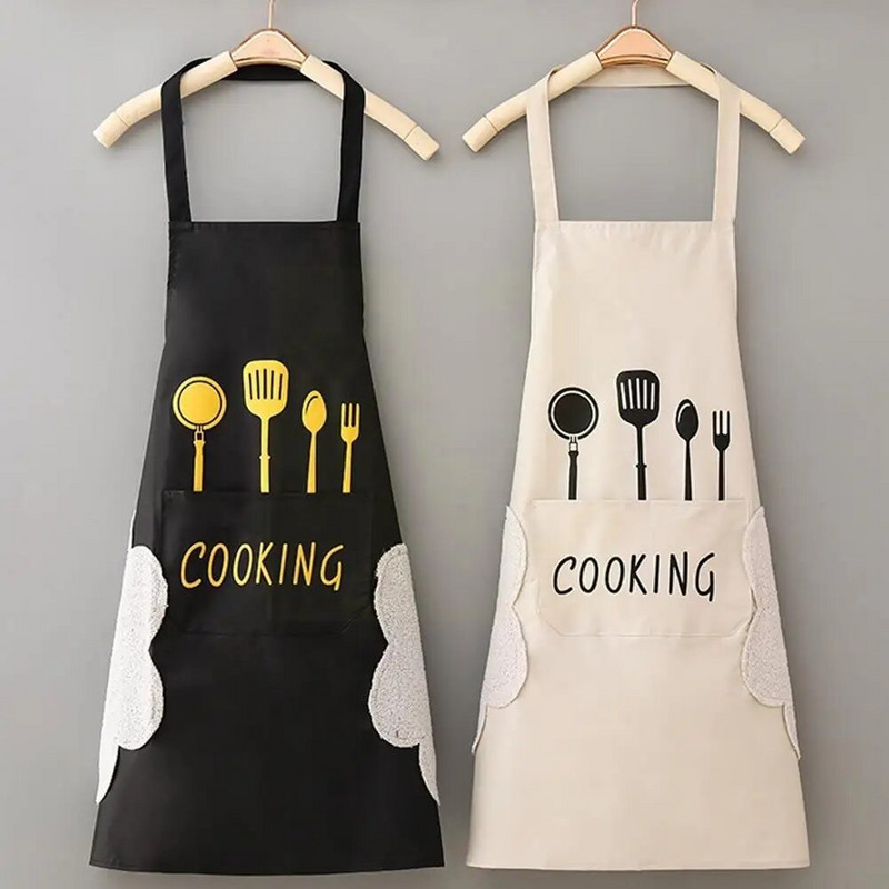 Kuhinjska pregača za kuhanje za brisanje ruku Muškarci Žene Kombinezoni do struka otporni na ulje Pregača Vodootporna krpa za kavu za kućanstvo Moda za odrasle