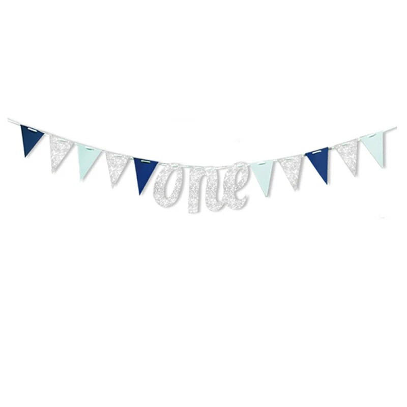 Baba 1. születésnapi parti díszek I Am One sármány szalagcímek fiú lány parti dekoráció első éves füzérsármány kellékek