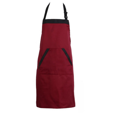 Ποδιά Unisex Ποδιά Halterneck με 2 τσέπες Σεφ Σερβιτόρος Κουζίνα Εργαλείο Μαγειρικής Κουζίνας Στιλινγκ Περιτυλίγματος Υφασμάτινα Εργαλεία Ποδιά κουζίνας