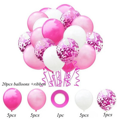 Χρόνια πολλά Διακόσμηση Banner First Boy Girl Party Supplies Adult Kids Baby My 1st One Year Paper Garland Bunting Rose Gold