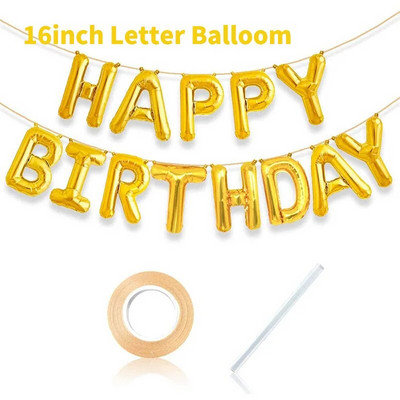 Χρόνια πολλά Διακόσμηση Banner First Boy Girl Party Supplies Adult Kids Baby My 1st One Year Paper Garland Bunting Rose Gold