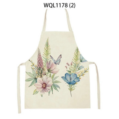 Kuhinjska pregača s ispisom iz tropske džungle Biljka Zeleno lišće Djeca Muškarci Žene Kuharske pregače Kuharske pregače Motocikli za čišćenje Pinafore