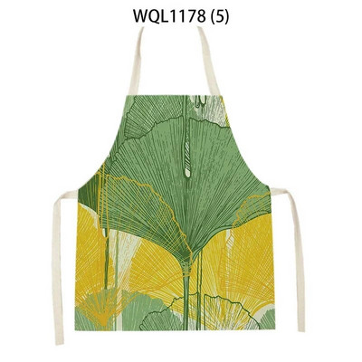 Kuhinjska pregača s ispisom iz tropske džungle Biljka Zeleno lišće Djeca Muškarci Žene Kuharske pregače Kuharske pregače Motocikli za čišćenje Pinafore
