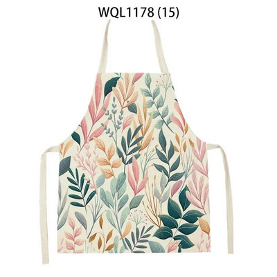 Kuhinjska pregača s ispisom iz tropske džungle Biljka Zeleno lišće Djeca Muškarci Žene Kuharske pregače Kuharske pregače Motocikli za čišćenje Pinafore