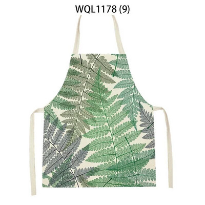 Kuhinjska pregača s ispisom iz tropske džungle Biljka Zeleno lišće Djeca Muškarci Žene Kuharske pregače Kuharske pregače Motocikli za čišćenje Pinafore