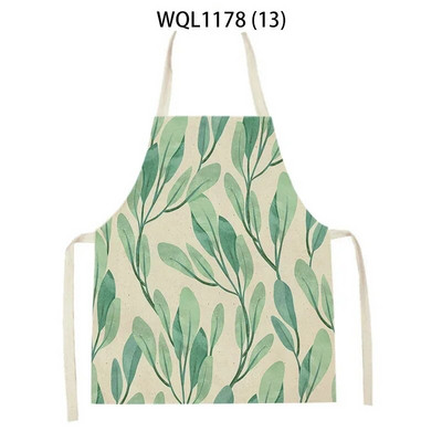 Kuhinjska pregača s ispisom iz tropske džungle Biljka Zeleno lišće Djeca Muškarci Žene Kuharske pregače Kuharske pregače Motocikli za čišćenje Pinafore