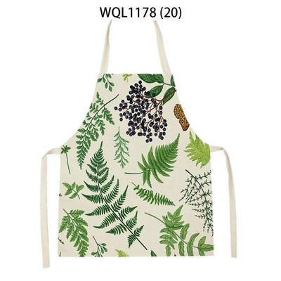 Kuhinjska pregača s ispisom iz tropske džungle Biljka Zeleno lišće Djeca Muškarci Žene Kuharske pregače Kuharske pregače Motocikli za čišćenje Pinafore