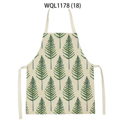 Kuhinjska pregača s ispisom iz tropske džungle Biljka Zeleno lišće Djeca Muškarci Žene Kuharske pregače Kuharske pregače Motocikli za čišćenje Pinafore