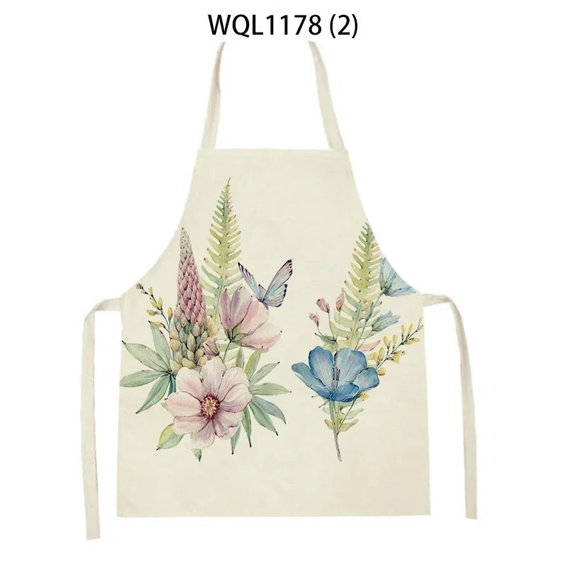 Kuhinjska pregača s ispisom iz tropske džungle Biljka Zeleno lišće Djeca Muškarci Žene Kuharske pregače Kuharske pregače Motocikli za čišćenje Pinafore