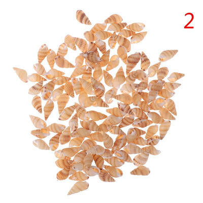 100 vnt Jūros kriauklių Mini Starfish Craft Decoration Natural Sea Stars DIY Beach Cottage Vestuvių dekoro amatų vestuvių dydis: 0,5-3 cm