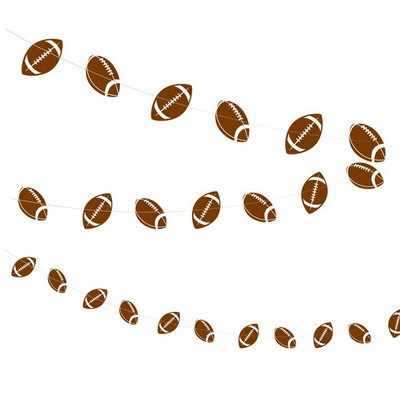 Sporto vakarėlio dekoravimas Reklamjuostė Futbolas Tinklinis Regbis Futbolas Krepšinis Beisbolo popieriaus traukimas Girliandos Vakarėlio vietos apdaila