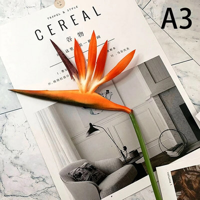 Mesterséges paradicsommadár virágok hamis növény hosszú szárú virág, alkalmas barkácsolás otthoni partitémájú dekorációra