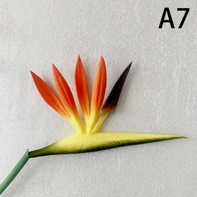 Mesterséges paradicsommadár virágok hamis növény hosszú szárú virág, alkalmas barkácsolás otthoni partitémájú dekorációra