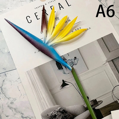 Mesterséges paradicsommadár virágok hamis növény hosszú szárú virág, alkalmas barkácsolás otthoni partitémájú dekorációra