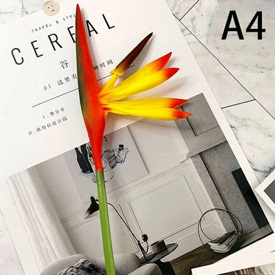 Mesterséges paradicsommadár virágok hamis növény hosszú szárú virág, alkalmas barkácsolás otthoni partitémájú dekorációra