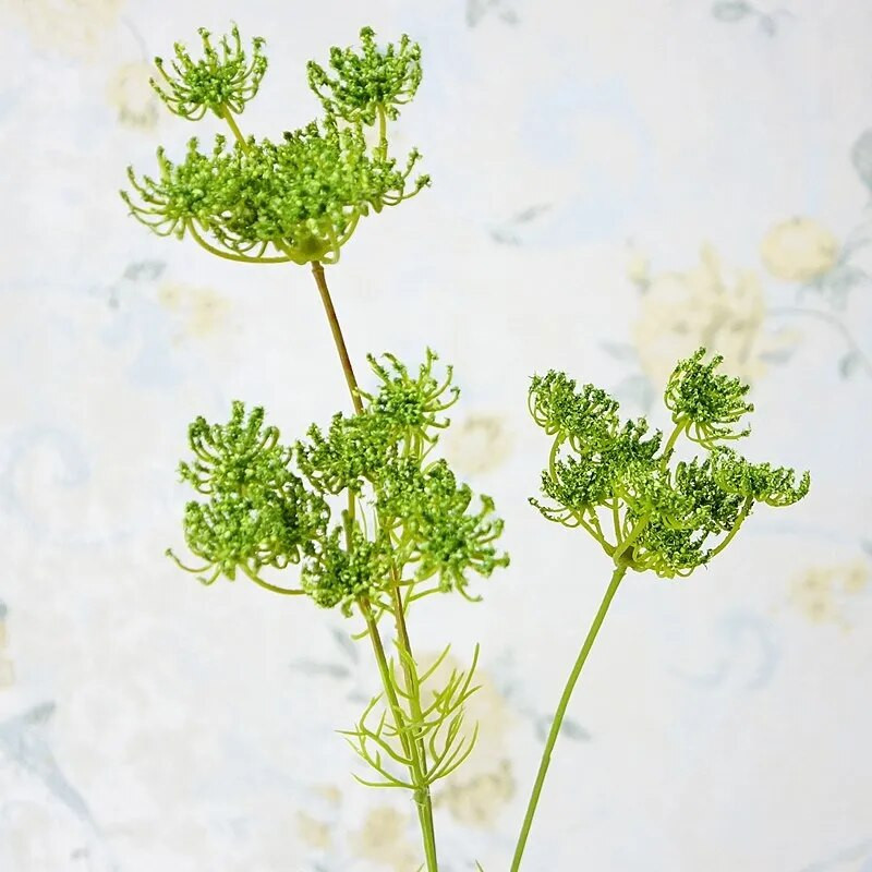 3 Heads Mežģīņu ziedu kompozīciju piegāde Mākslīgie ziedi Mājas istaba Dekora kāzu dekorācijas flores
