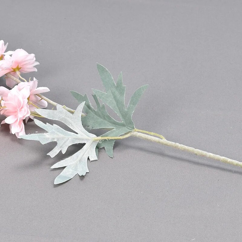 2 Forks Delphinium Flower Vestuvių Viešbučių dekoravimas Dirbtinė gėlė Namų puošmena Vestuvių Puokštės Rožės Sienelės Netikros gėlės