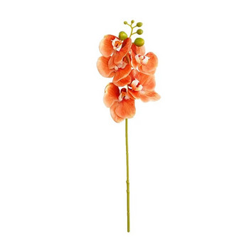 Artificial 5 Plastic Orchids Plastic Phalaenopsis Διακόσμηση τραπεζιού Τεχνητό λουλούδι Αξεσουάρ Ανθοσυνθέσεις