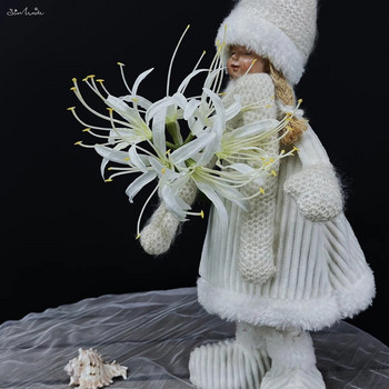 SunMade Magic Lily Branch Equinox Silk Τεχνητά Λουλούδια Σπίτι Διακόσμηση Γάμου Φθινοπωρινή διακόσμηση Flores Artificales Λευκά Χριστούγεννα