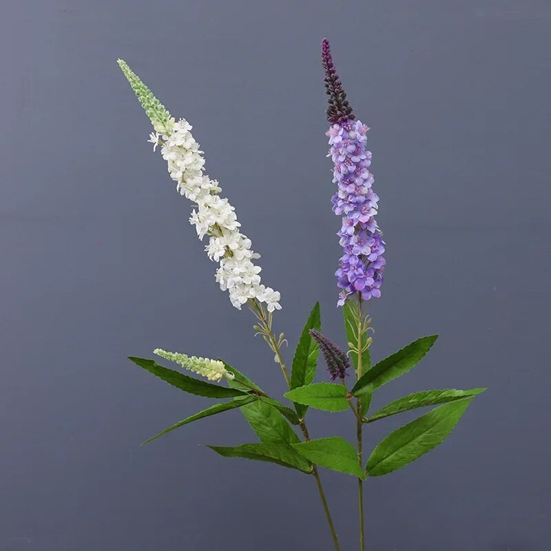 Umjetna zelena biljka 76 cm lavanda Umjetni cvijet Plastični cvijet Dekoracija interijera Pastoralni stil