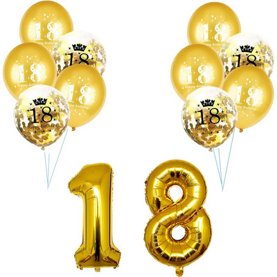 1 készlet arany fekete 18 30 40 50 60 papír transzparens születésnapi parti dekoráció felnőtt esküvői dekoráció füzér kellékek