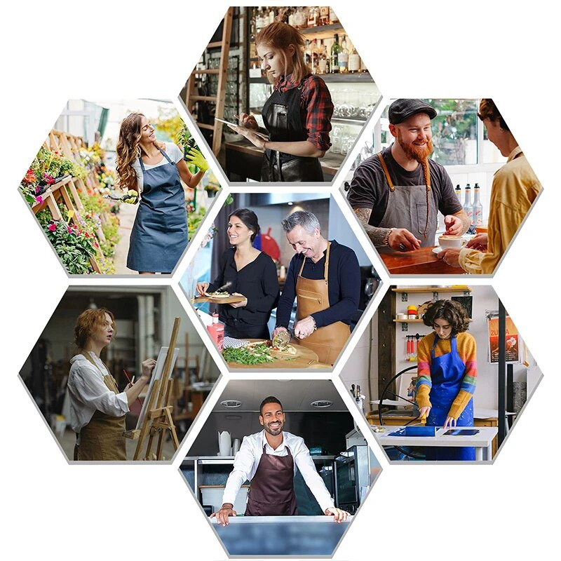 Lanena pregača sa slatkim životinjskim uzorkom za kuhanje u kuhinji s vezom oko struka i dizajnom bez rukava Kuhinjski pribor za pečenje Kuhanje kod kuće