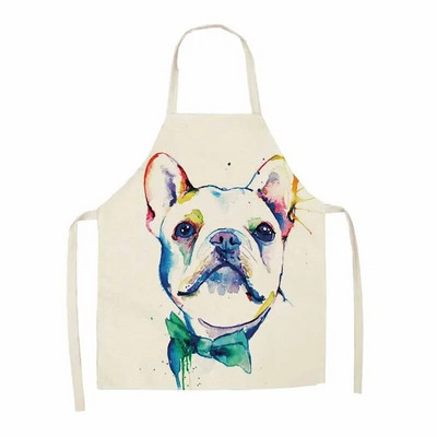 Ženska leptir pamučna lanena naramenica s uzorkom za lako čišćenje oko struka Kućanski kuhinjski alat protiv mrlja