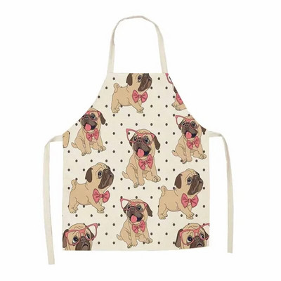 Ženska leptir pamučna lanena naramenica s uzorkom za lako čišćenje oko struka Kućanski kuhinjski alat protiv mrlja