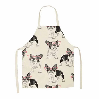 Ženska leptir pamučna lanena naramenica s uzorkom za lako čišćenje oko struka Kućanski kuhinjski alat protiv mrlja