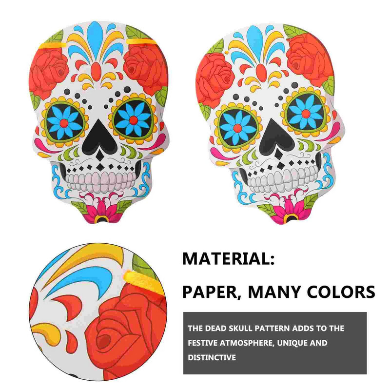 A halottak napja. Cukor lógó mexikói fiesta zászló a halottak napjára