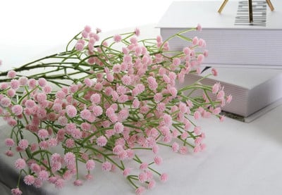 Flori conservate naturale proaspete uscate Gypsophila paniculata Buchete cu respirație veșnică Cadou de Ziua Îndrăgostiților Decor de casa de nuntă