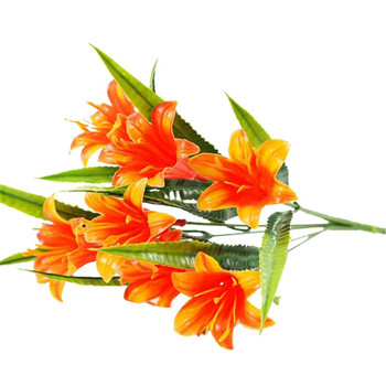 Lily Flower Τεχνητό λουλούδι Διακοσμητικό Γάμου Διακοσμητικό Ξηρό Λουλούδι Τεχνητά λουλούδια μαργαρίτα με στελέχη