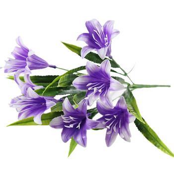 Lily Flower Τεχνητό λουλούδι Διακοσμητικό Γάμου Διακοσμητικό Ξηρό Λουλούδι Τεχνητά λουλούδια μαργαρίτα με στελέχη