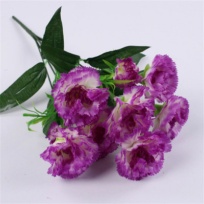 10 cap de garoafa Buchet de flori artificiale matase plastic flori false simulare plante decor pentru nunta gradina fereastra masa