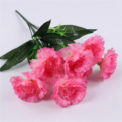 10 cap de garoafa Buchet de flori artificiale matase plastic flori false simulare plante decor pentru nunta gradina fereastra masa