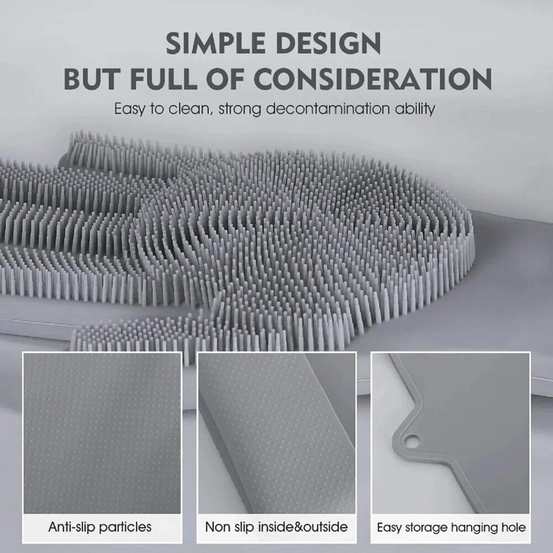 Rukavice za pranje posuđa Čarobne silikonske gumene rukavice za pranje posuđa za kućanstvo Spužva za ribanje Kuhinjski alati za čišćenje