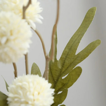 5 Head Dandelion Silk Τεχνητά λουλούδια για διακόσμηση δωματίου στο σπίτι Μπουκέτο γάμου εξωτερικού κήπου Αξεσουάρ νυφικών ψεύτικα λουλούδια